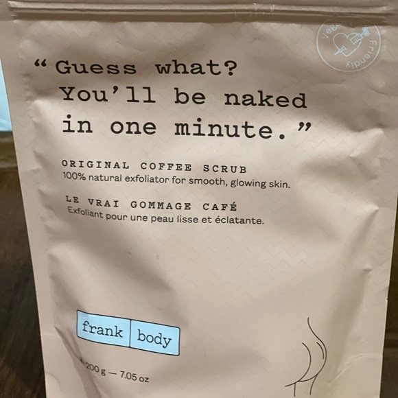 NWT Frank Body Original Coffee Scrub - Picture 3 of 5